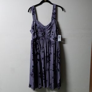 NWT Torrid Size and  Slate Gray Skater Dress